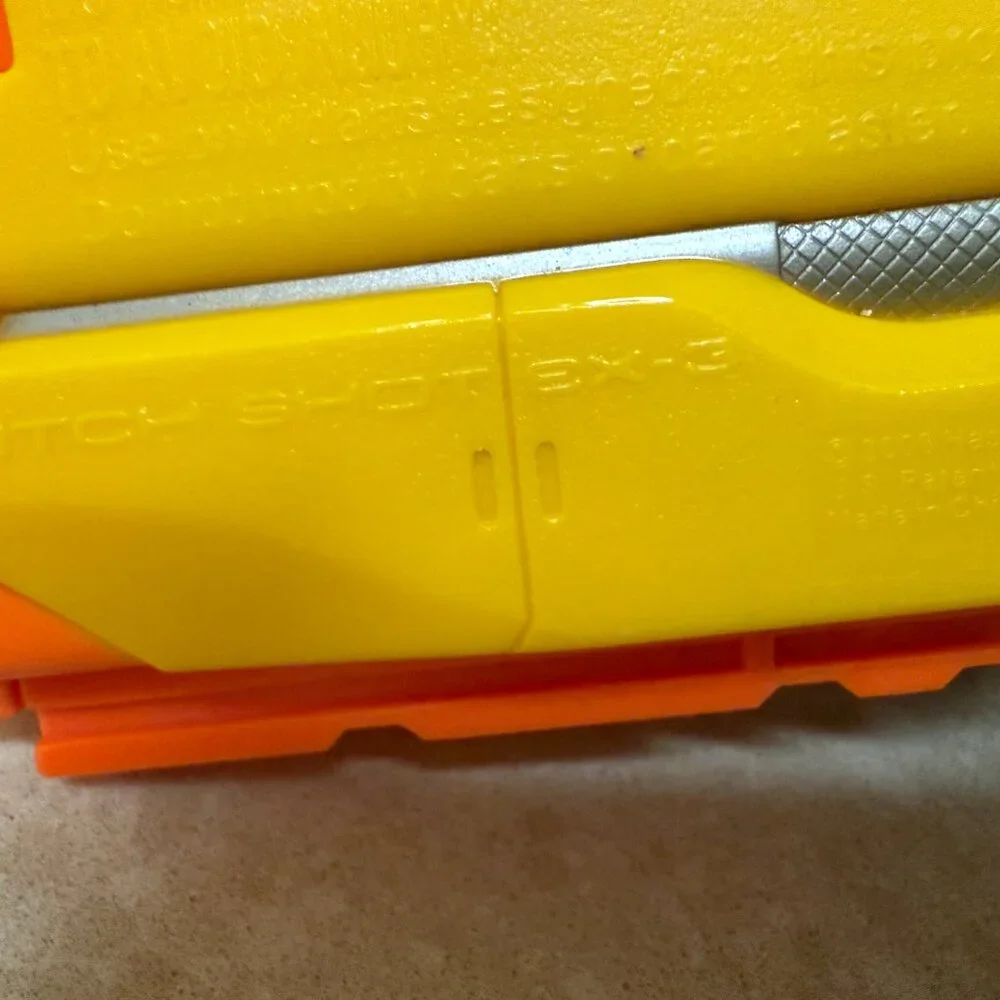NERF Yellow Orange NSTRIKE SWITCH SHOT EX-3 U HAND CONTROLLER GUN